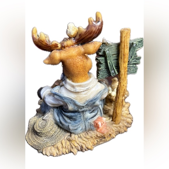 Vintage Mooseberry Farms moose characters 1996 Moose Creek Crossing 1995 - Picture 3 of 16